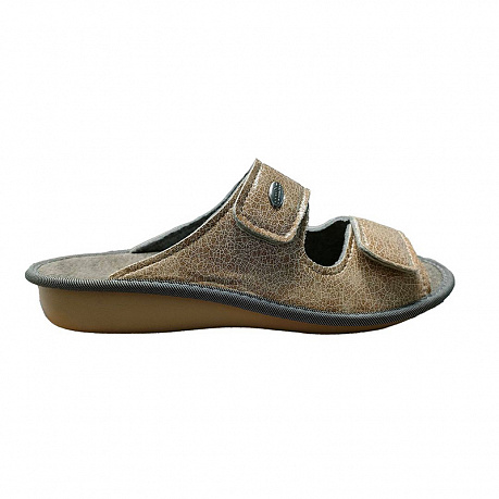 Тапочки ортопедические Luomma LM-809.011 темно-бежевые. Изображение 2 из 3